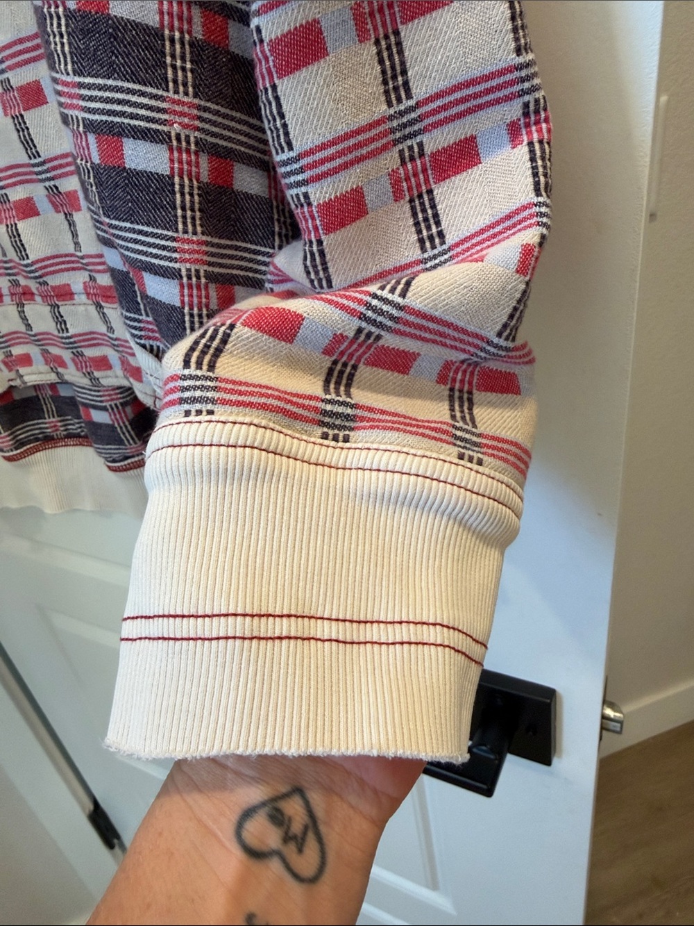 We The Free Jacquard Cropped Pullover Size M GUC - Picture 11 of 13
